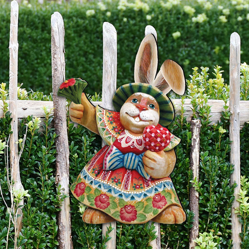 Figurine de lapin Tibie Mamie