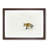 A Red Fox Alone in the Winter in Abstract - Picture Frame Graphic Art Print-55629432-55629438