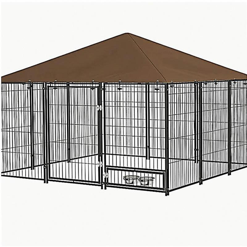 Chenil pour animaux, enclos pour chiots, parc extérieur
