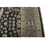 Tapis oriental gris anthracite / crème 9 x 12