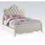 Lit plateforme Edalene en cuir végétalien (sans lit gigogne)-101697784