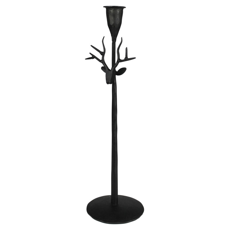 14'' H Metal Tabletop Candlestick