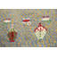 Torsten One-of-a-Kind 1'4" X 1'5" New Age Square Wool Area Rug in Blue