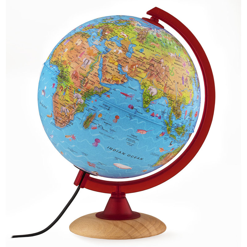 Globe terrestre pour enfants