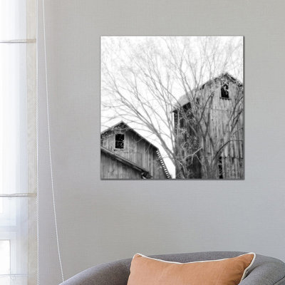Barn Windows by Chip Forelli - Wrapped Canvas Print