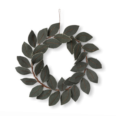 Couronne de feuille d’olive recyclée