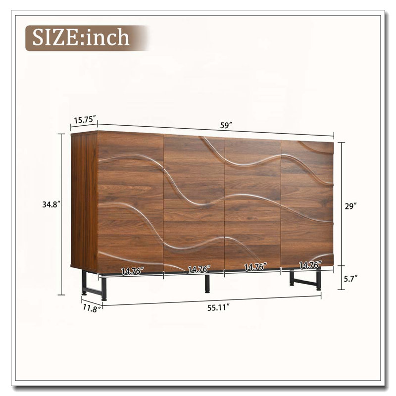 Armoire 4 portes