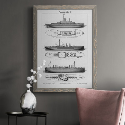 Impression sur toile tendue avec cadre de travail industriel à la fois Twowell