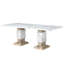 STACEY BEIGE DINING TABLE