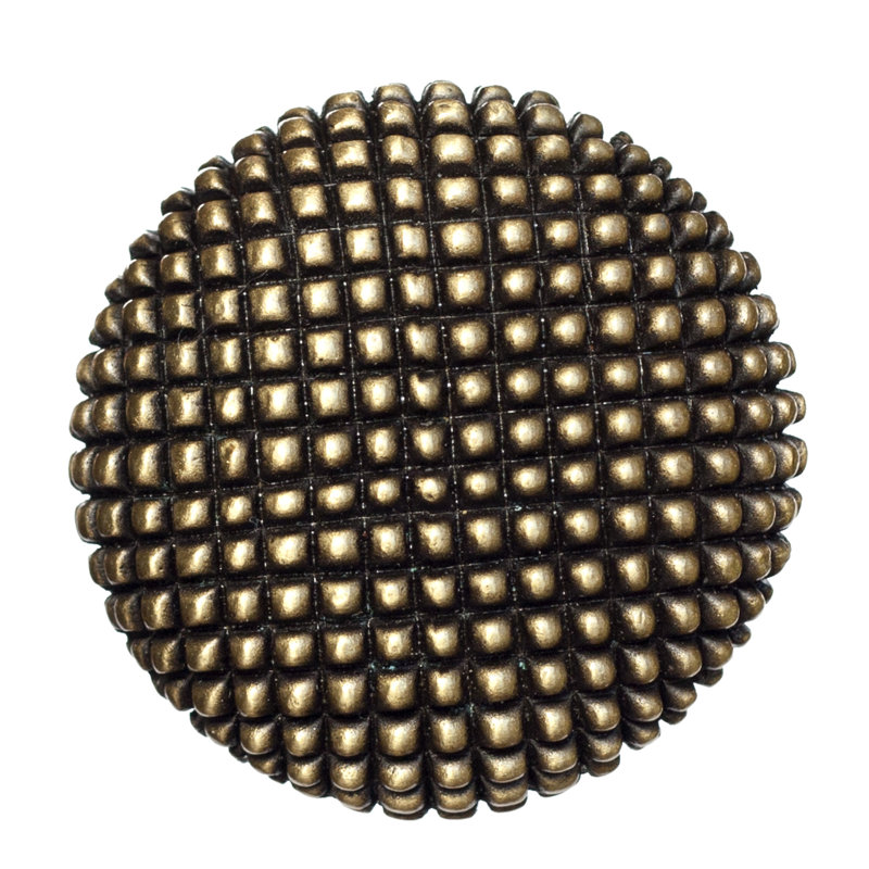 Mushroom Knob, Brass