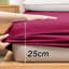 Lall Microfiber Brushed 25cm Deep Fitted Bed Sheet-402069924-402069949