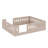 Wood Platform Bed Featuring Guardrail-1795309345