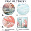 «Coastal Coral Beauty Under Water III» - art mural rose-1301752226-1301752229-1301752231