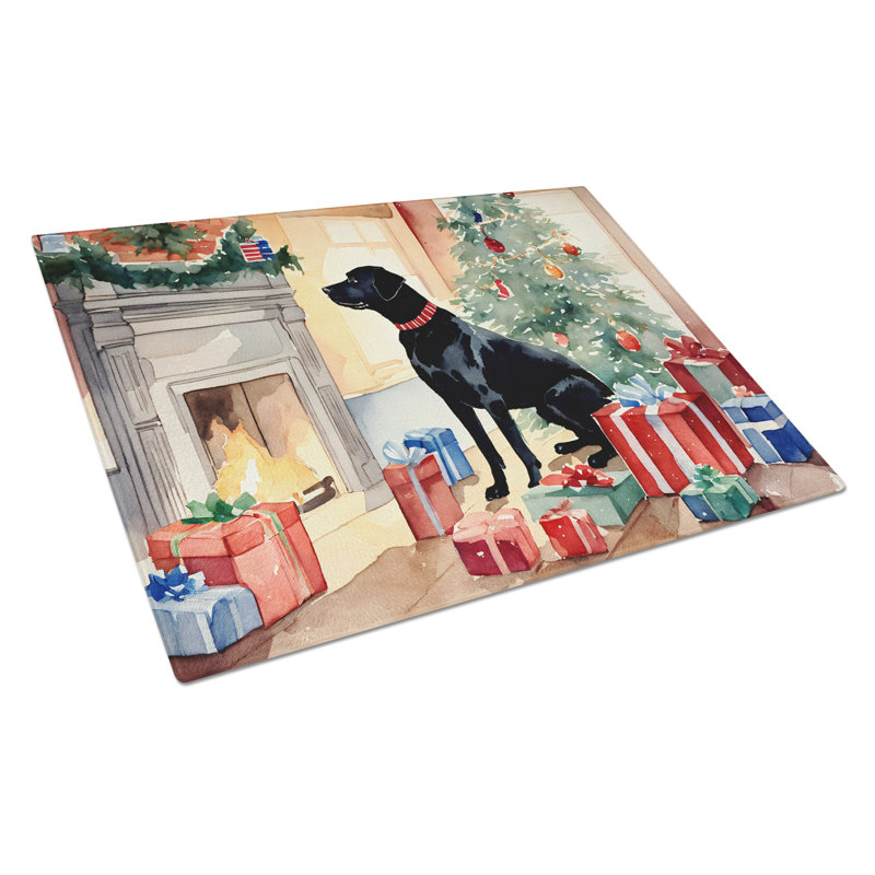 Grande planche à découper en verre Labrador Retriever