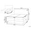 MINISTER Upholstered Bed with Mattress-1828565123