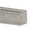 5-Light Indoor Elegant Glam Glamorous Brushed Nickel Square Rectangle Linear Kitchen Island Downrod Pendant Chandelier with Sparkling Bejeweled Glass Diamond Jewel Crystals