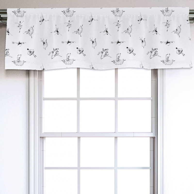 Sateen Ruffled Window Valance