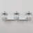 3-Light Dimmable LED Vanity Light With Crystal Accents-829403952