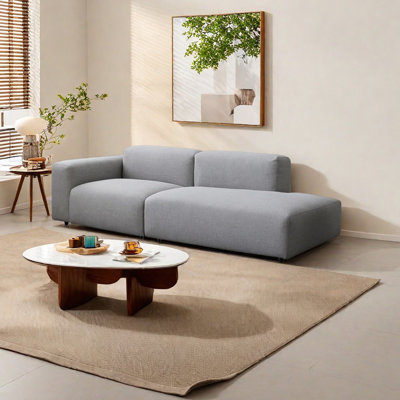 Luxury Cotton and linen Lounge Chair Elegant