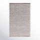 Cleodora Handmade Ivory/Dark Brown Rug