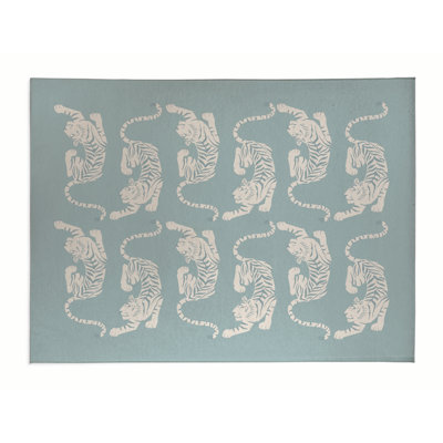 Hey Tiger Decorative Lightweight Office Mat