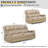 Chesa 2 - Piece Faux Leather Reclining Living Room Set, Recliner Couch Sofa Set-651740909