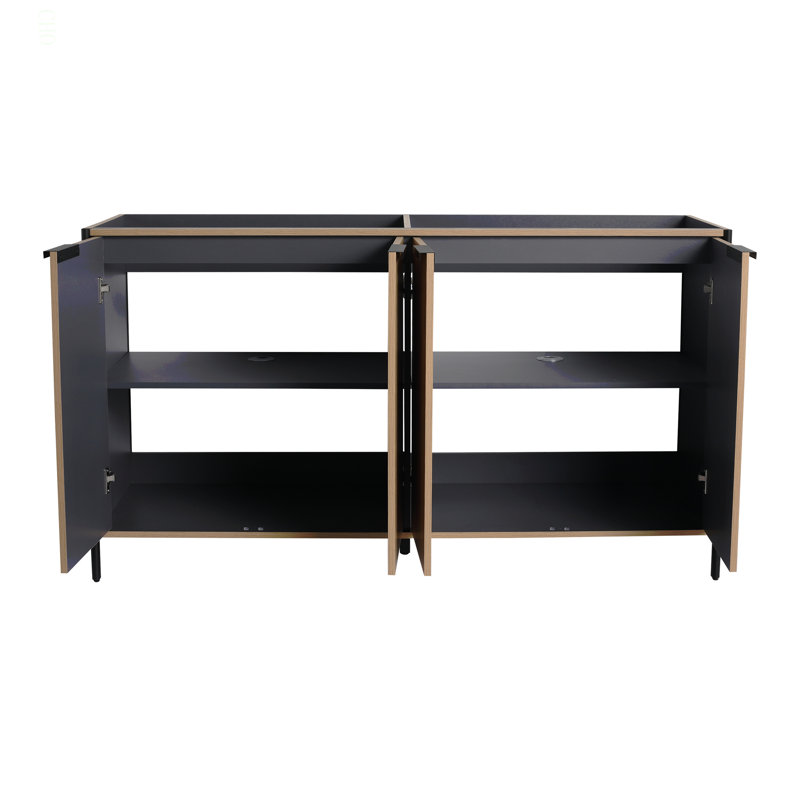 60" Freestanding Bathroom Vanity  (KD-Packing)-Excluding Sink
