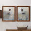 Beautiful Contemplation - ensemble de 2 reproductions d'art sur toile encadrées-1006900724-1006900731