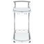 Chariot-bar en verre à 2 niveaux Allen-331025946