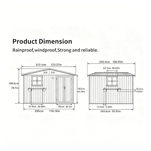 Dimensions du produit