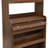 Madalone 2-in-1 Buffet Hutch with Folding Table & Glass Doors