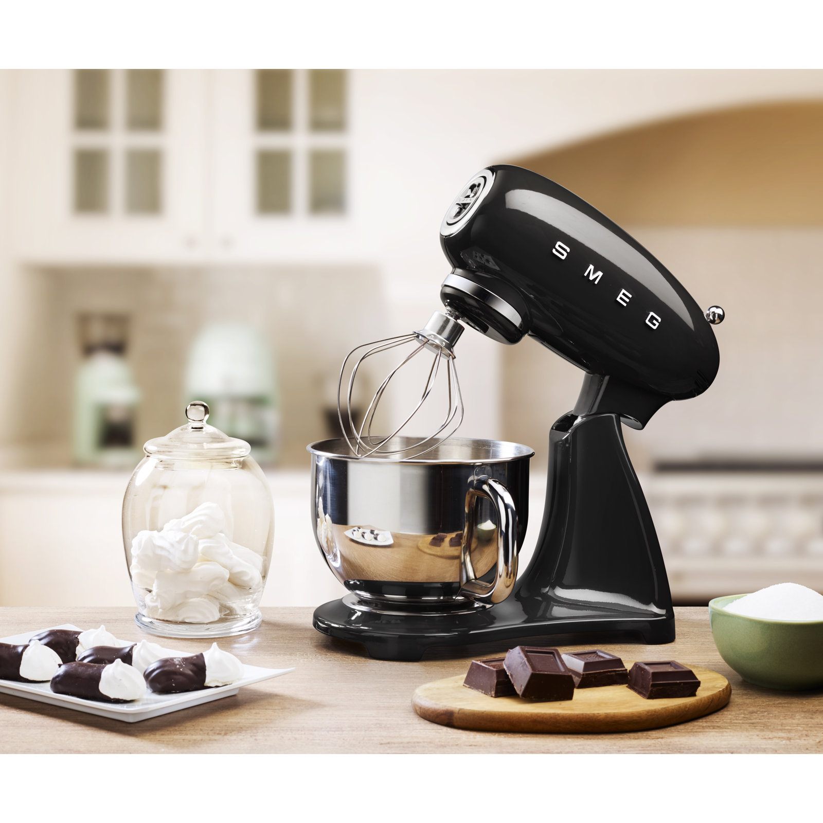 SMEG 50's Retro Style Stand Mixer, Black
