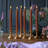 Fluted Ribbed Grooved LED Flameless Taper Candles, Remote, On/Off Button, Battery Operated, 6 Pack-878360795