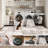 Elroy Amot Modern Abstract Machine Washable Area Rug with Non-Slip Backing-1146596328