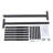 2Pack Container Shelving Bracket Set, 3-Tier Shelf Bracket, Cargo Container Storage Shelf Brackets