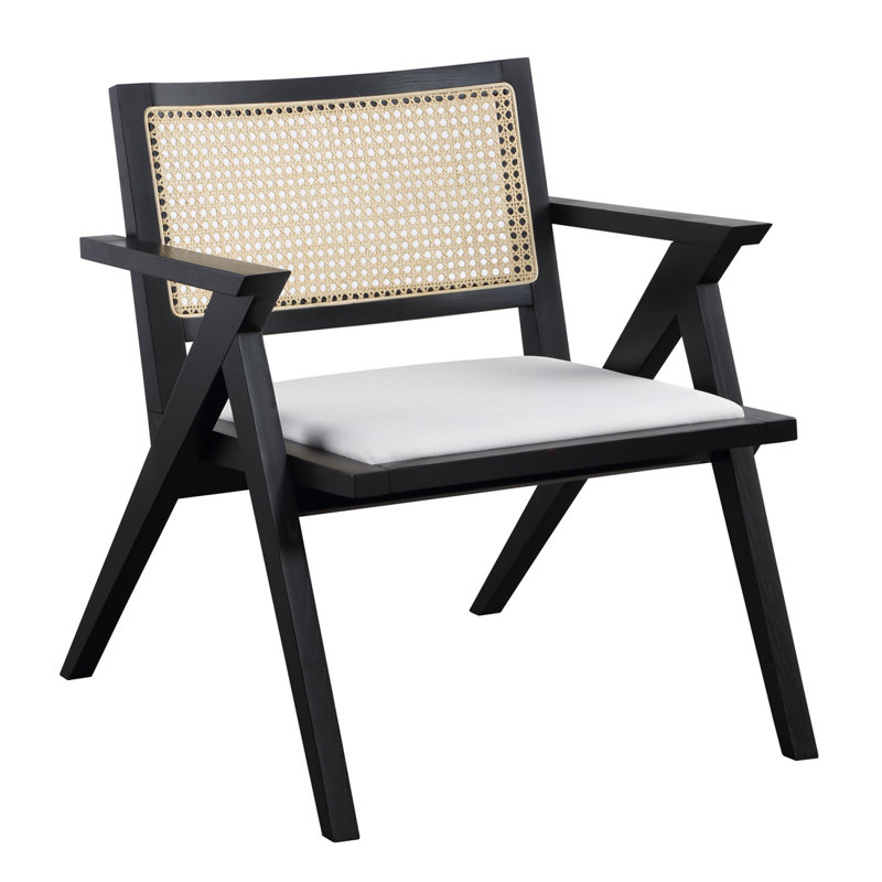 Rumill Upholstered Armchair, Black