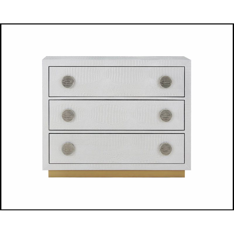Armoire-console en faux crocodile Anpu