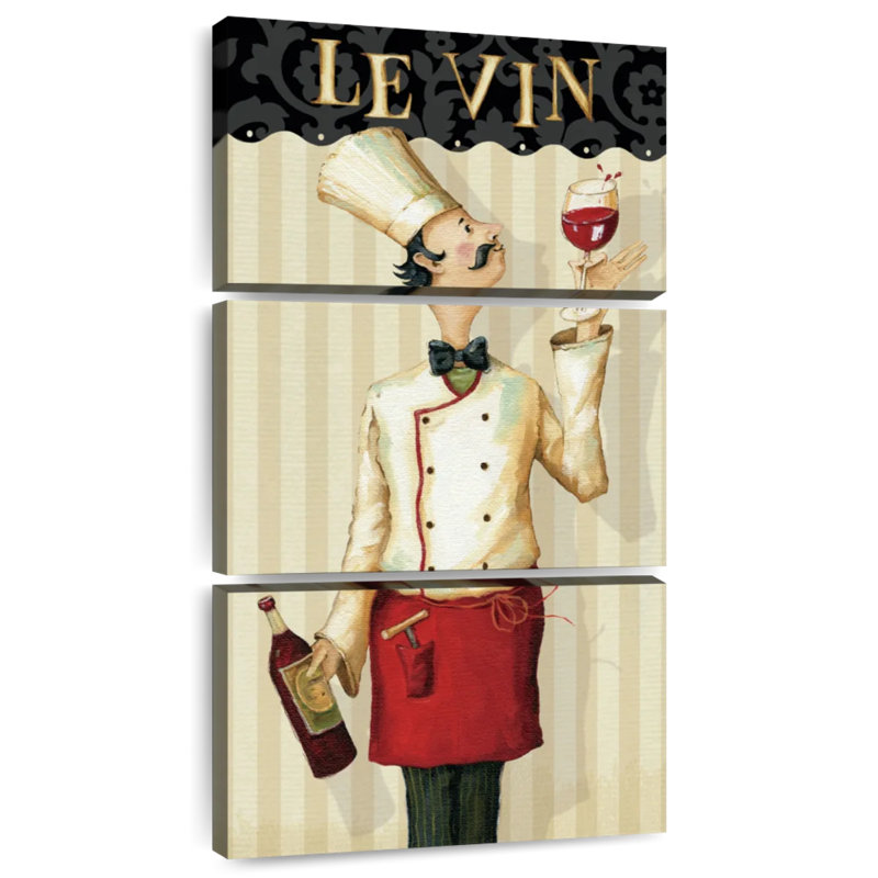 Chef de cuisine I, H 44 po x l 21 po