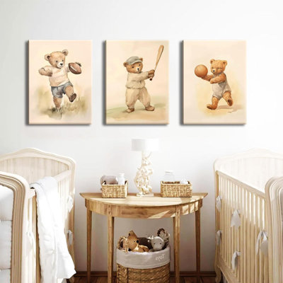 3 Piece Wrapped Canvas Print
