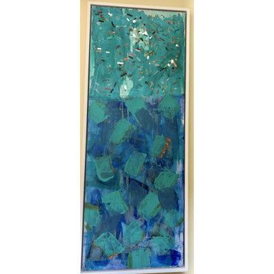 «One Fine Day» par Joyce Creiger, reproduction d'art sur cadre flottant