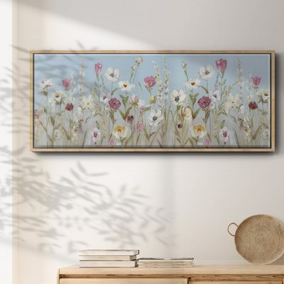 Spring Blooms- Framed Canvas