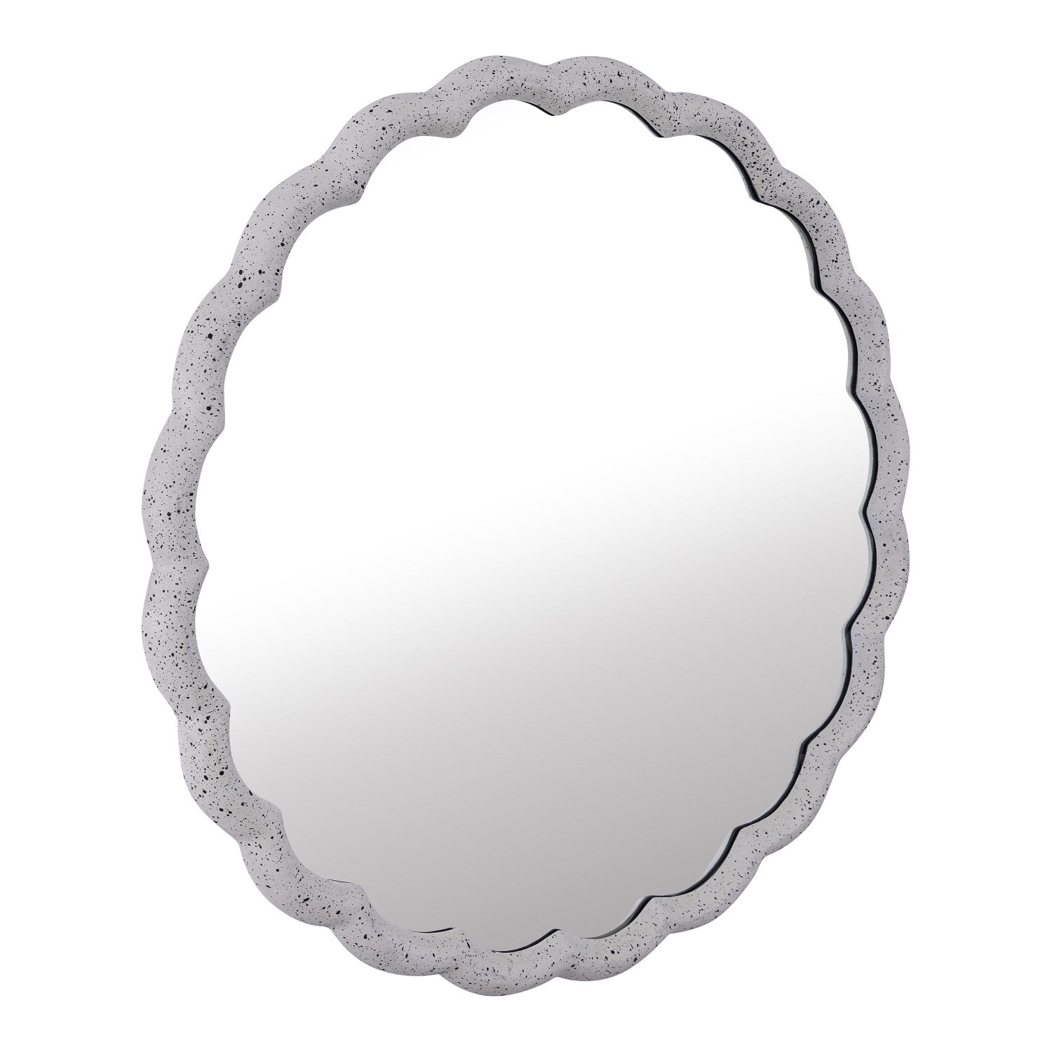 Accent Mirror, 32" x 32", White