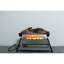 Foyer électrique 23 po avec insert 3D, chauffage infrarouge, 1500 W 5000, effet de flamme réglable, 11 réglages de température, télécommande, salle de jeu 23 po, puissance, sortie, flamme, coffre-fort pour appartement