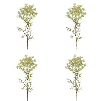Tige florale de la reine Anne (ensemble de 4)