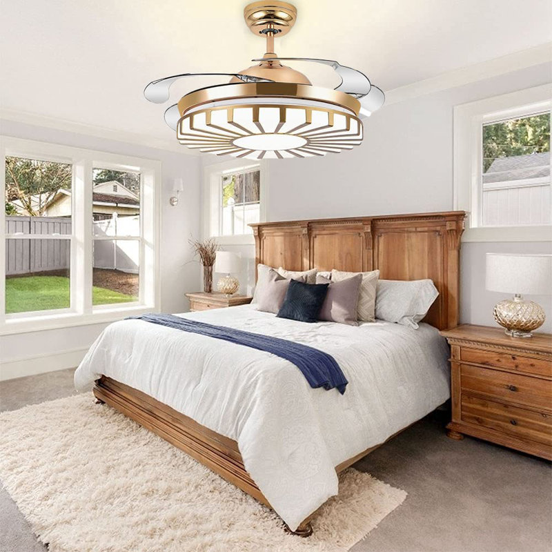 Anjanett 42'' Ceiling Fan with LED Lights