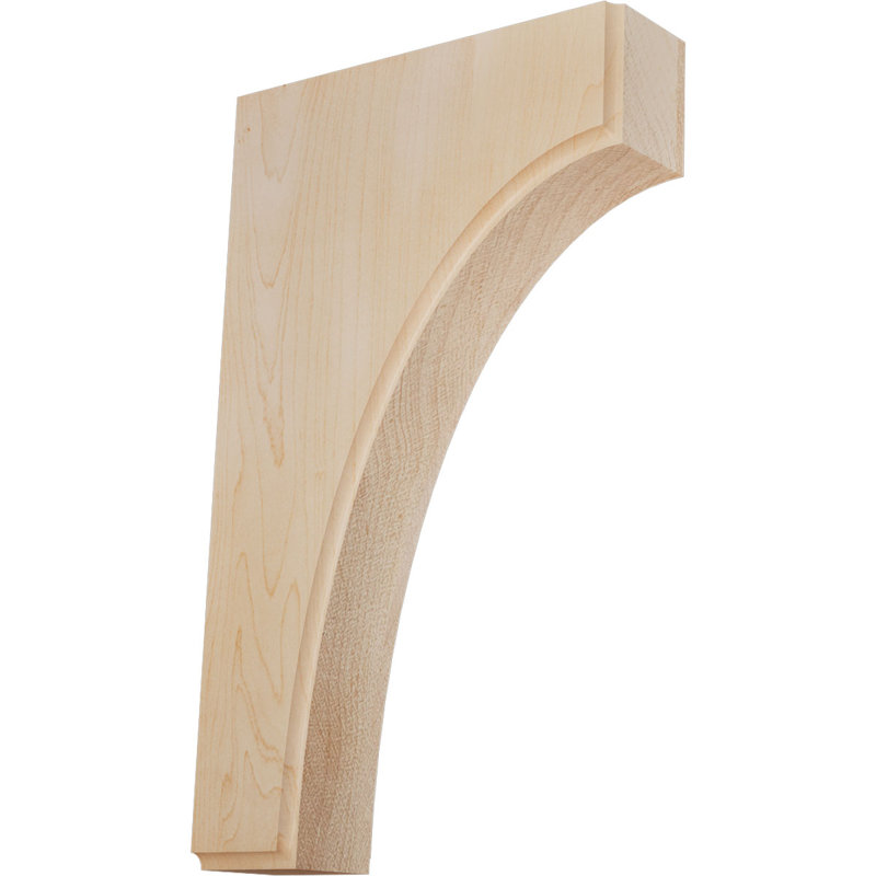 Support Clarksville, Érable, L 1,75 po x P 8 po x H 10 po