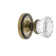 Rope Rosette with Crystal Door Knob
