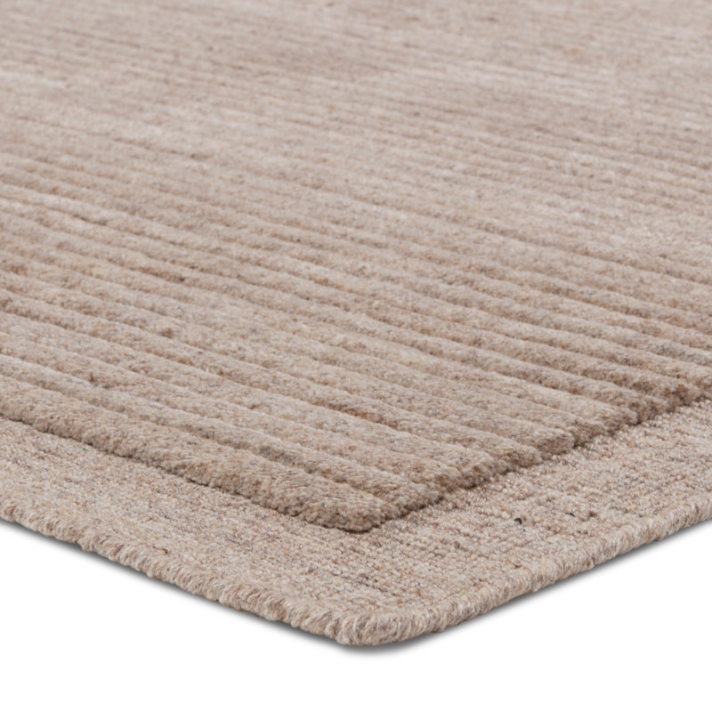 Racka Area Rug in Light Brown, Runner 3' x 8'