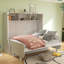 Lit escamotable double avec bureau