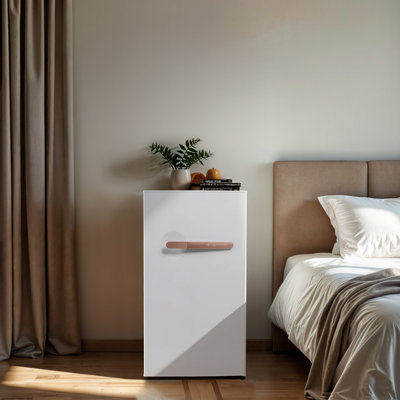 Frigidaire Pi. Réfrigérateur compact rétro avec ouvre-bouteille latéral intégré